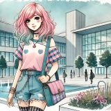 杉浦希空さん高校の真相は？ピンク髪で浮上した学校候補が話題