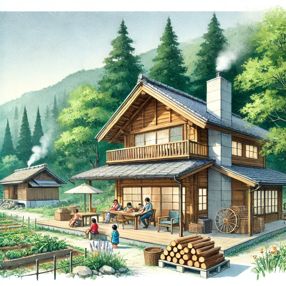 井上咲楽の実家が想像以上だった！山奥ログハウス生活の全真相